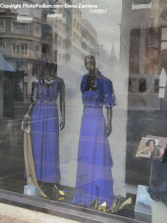 People, Person, Human, Paper, Collage, Poster, Evening Dress