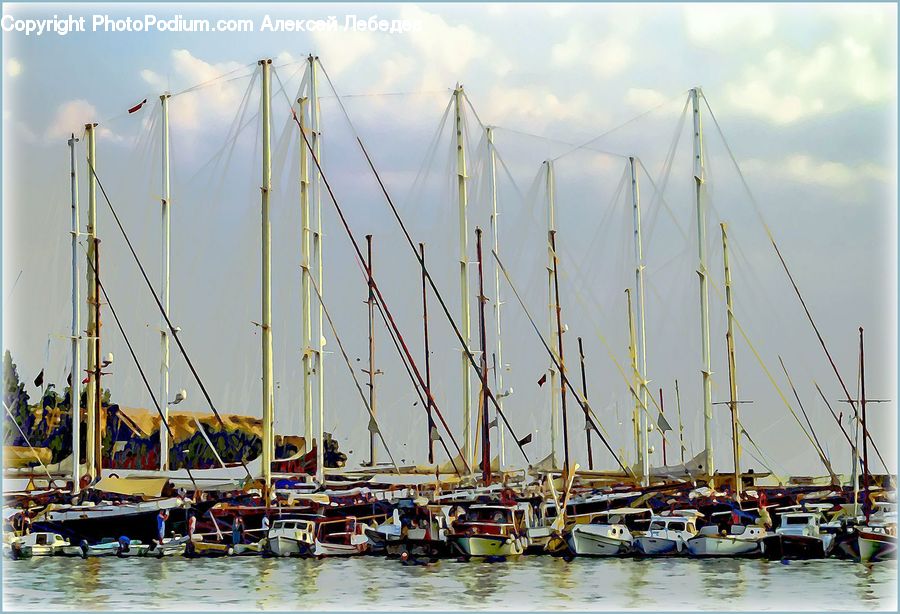 Boat, Yacht, Harbor, Port, Waterfront, Watercraft, Dock