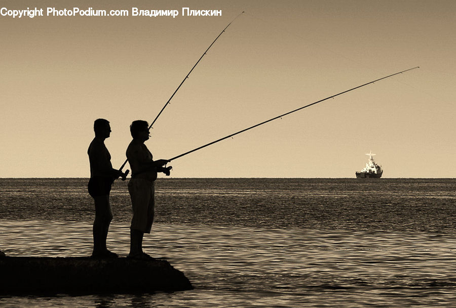 People, Person, Human, Fishing, Outdoors, Ripple, Water