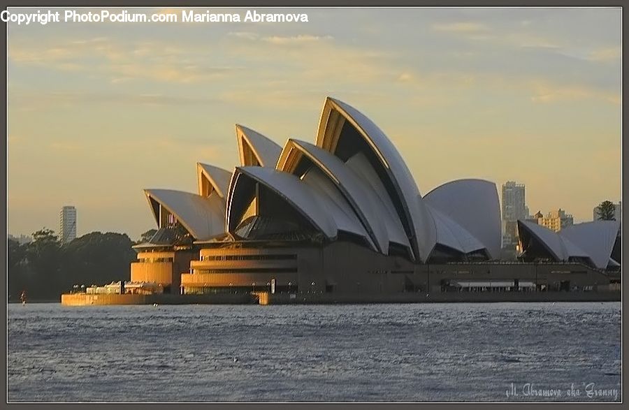 Auditorium, Beacon, Building, Lighthouse, Harbor, Port, Waterfront