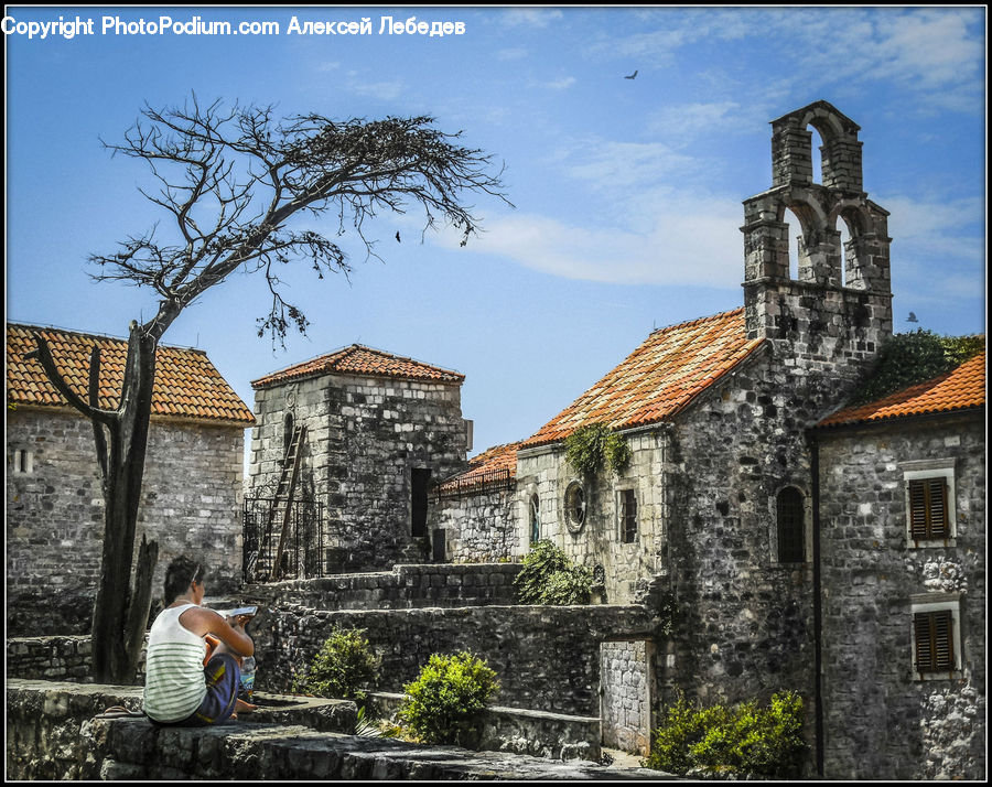 People, Person, Human, Architecture, Castle, Fort, Bell Tower