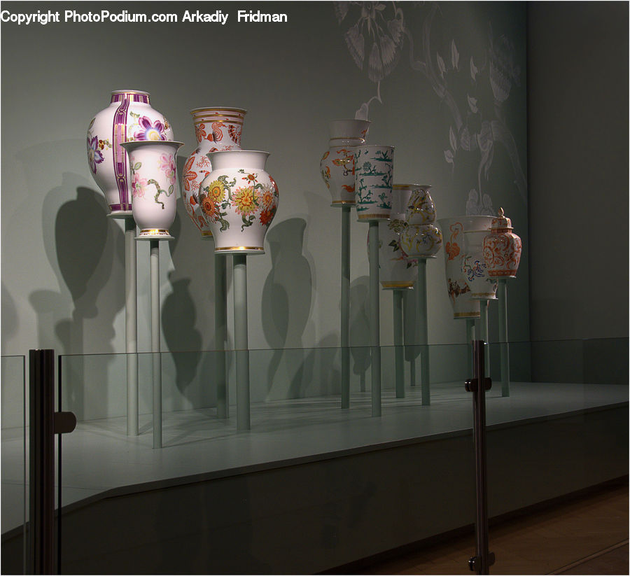 Dining Room, Indoors, Room, Art, Porcelain, Pottery, Pot