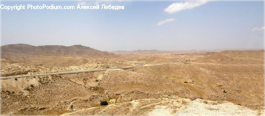 Desert, Outdoors, Soil, Dirt Road, Gravel, Road, Ground