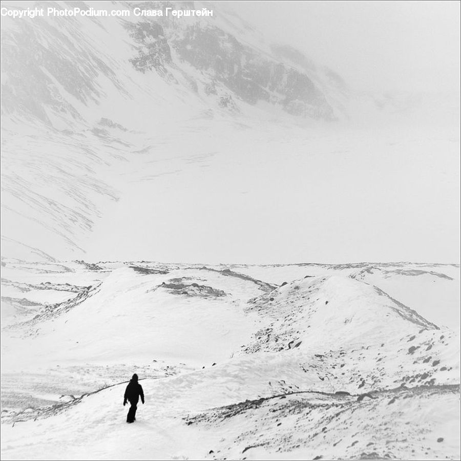 Alps, Crest, Mountain, Peak, Piste, Skiing, Snow