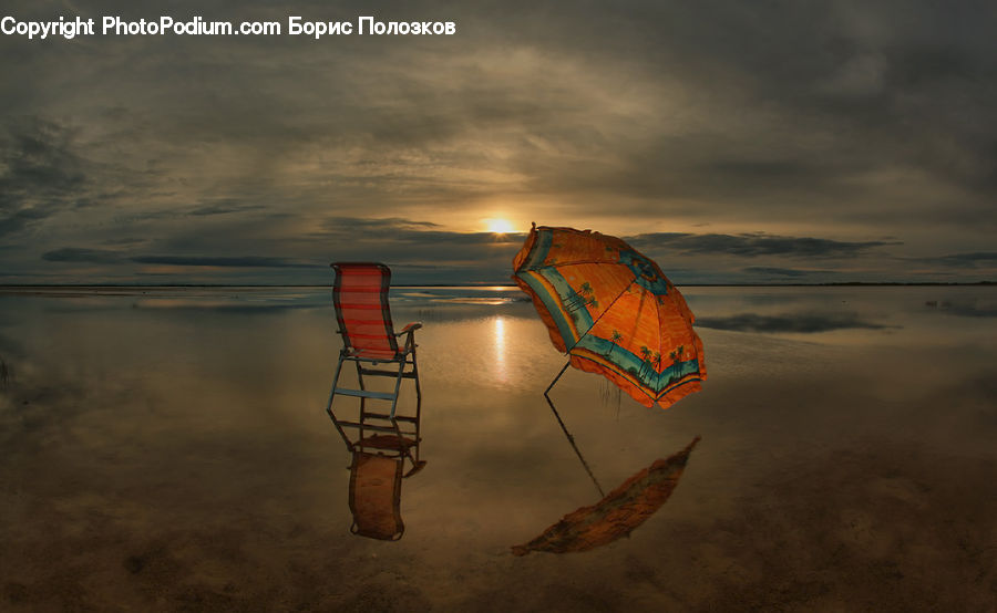 Chair, Furniture, Shipwreck, Beach, Coast, Outdoors, Sea
