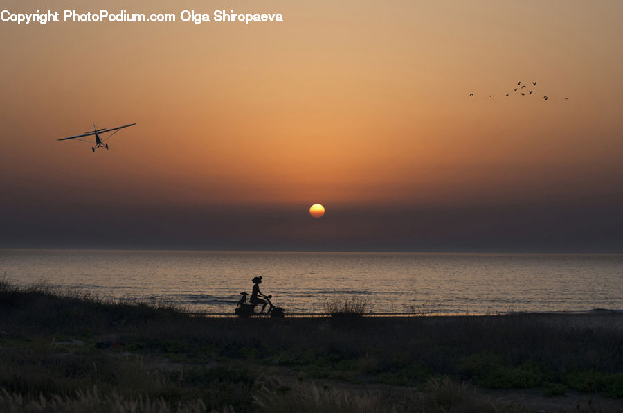 Dawn, Dusk, Sky, Sunrise, Sunset, Coast, Outdoors