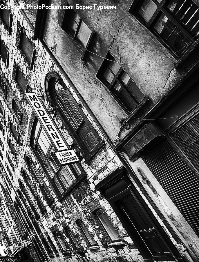 Brick, City, Downtown, Urban, Building, Architecture, High Rise