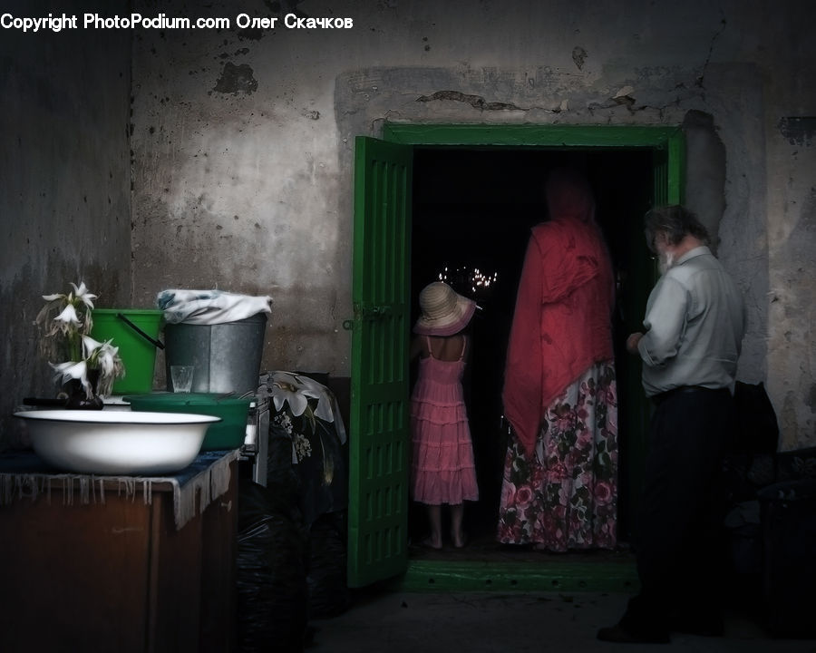 People, Person, Human, Velvet, Apparel, Clothing, Pot
