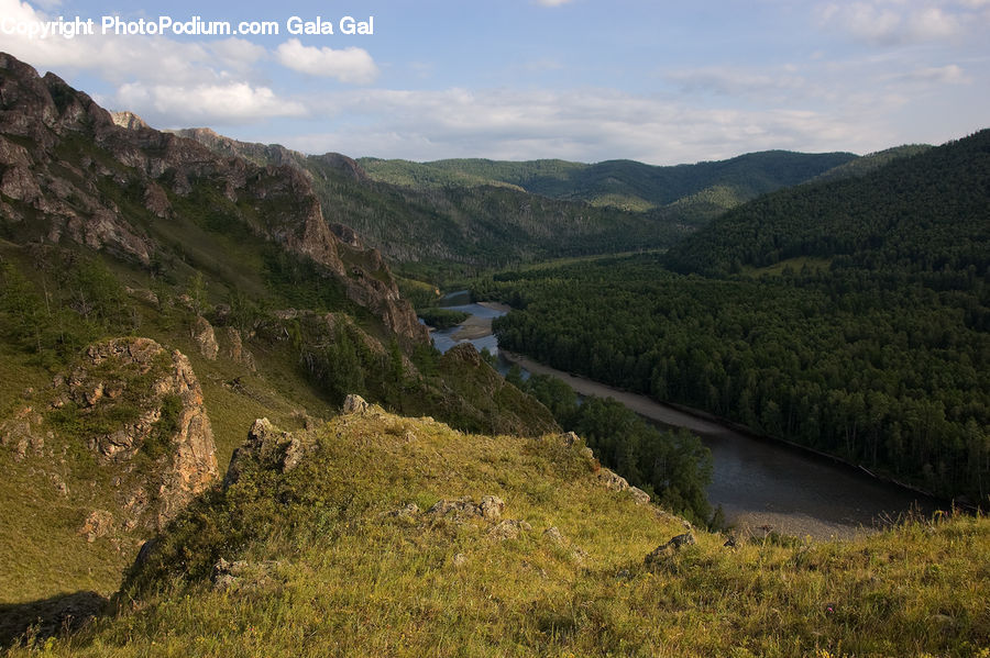 Crest, Mountain, Outdoors, Peak, Valley, Nature, Promontory