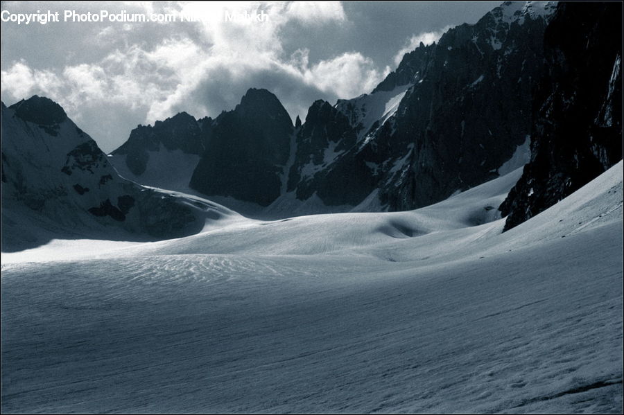 Alps, Crest, Mountain, Peak, Arctic, Glacier, Ice