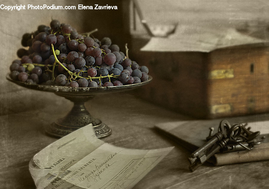 Fruit, Grapes, Plum