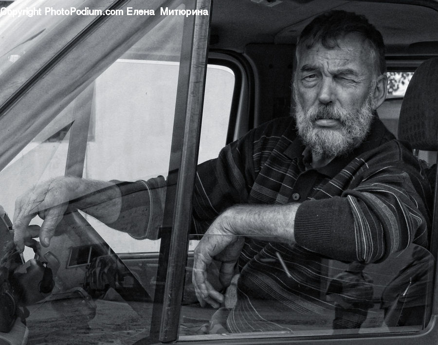 People, Person, Human, Portrait, Car, Van