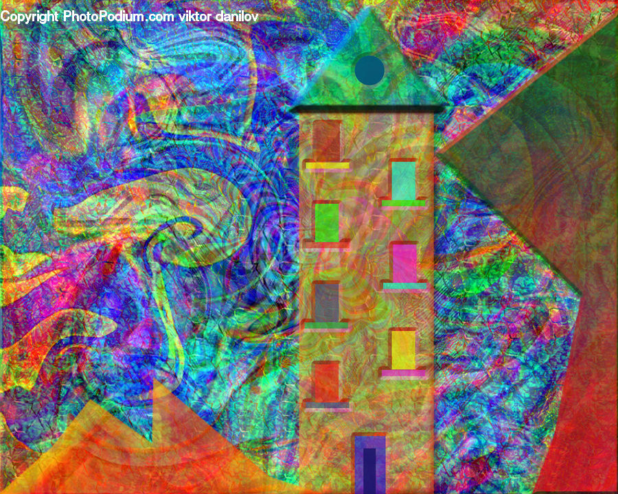Art, Collage, Poster, Modern Art