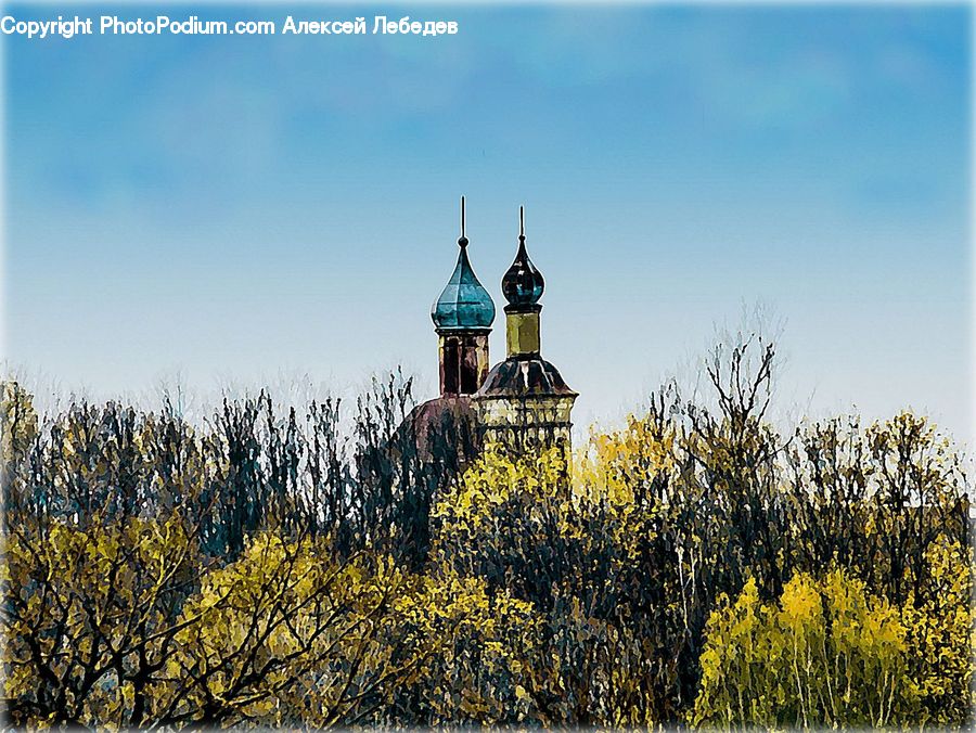 Architecture, Bell Tower, Clock Tower, Tower, Spire, Steeple, Dome
