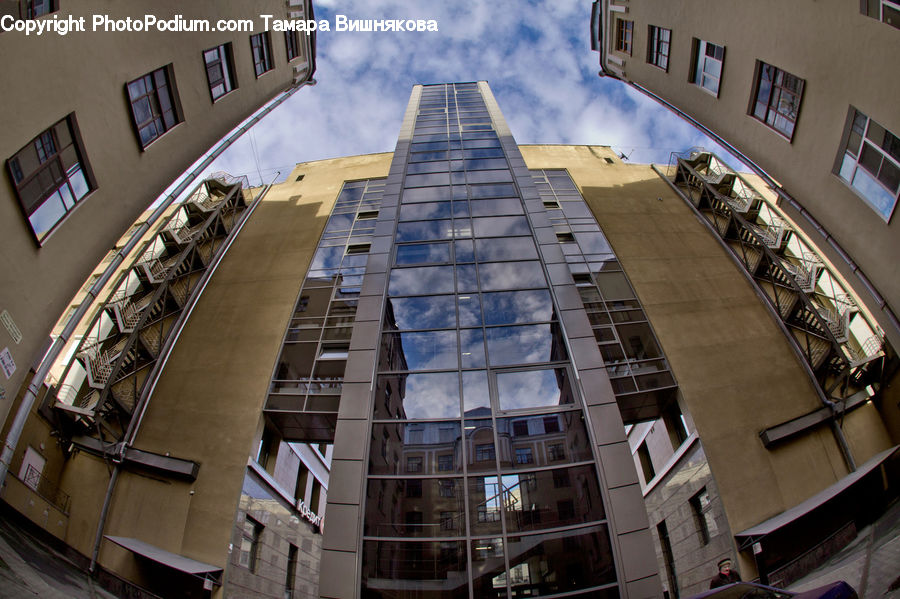 Building, Housing, Apartment Building, High Rise, City, Office Building, Downtown