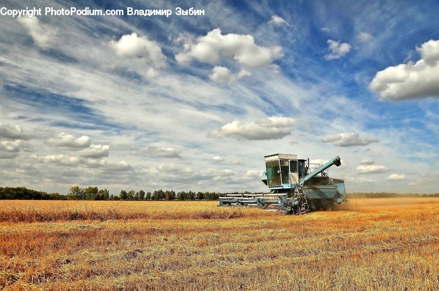 Countryside, Harvest, Demolition, Dirt Road, Gravel, Road, Locomotive