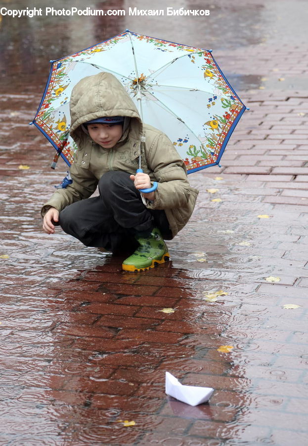 Umbrella, People, Person, Human, Cake, Dessert, Food
