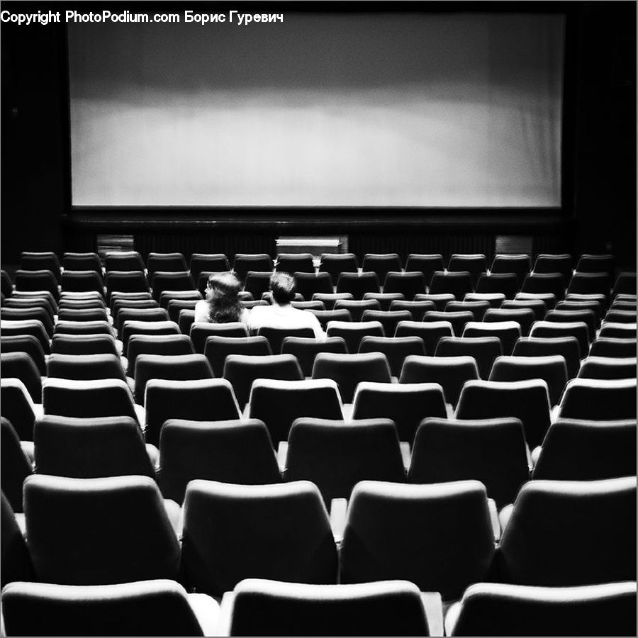 Cinema, Theater, Chair, Furniture, Couch, Auditorium, Concert