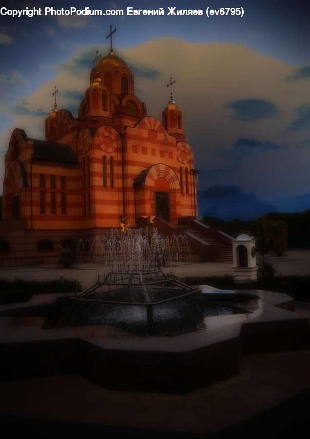 People, Person, Human, Architecture, Church, Worship, Fountain