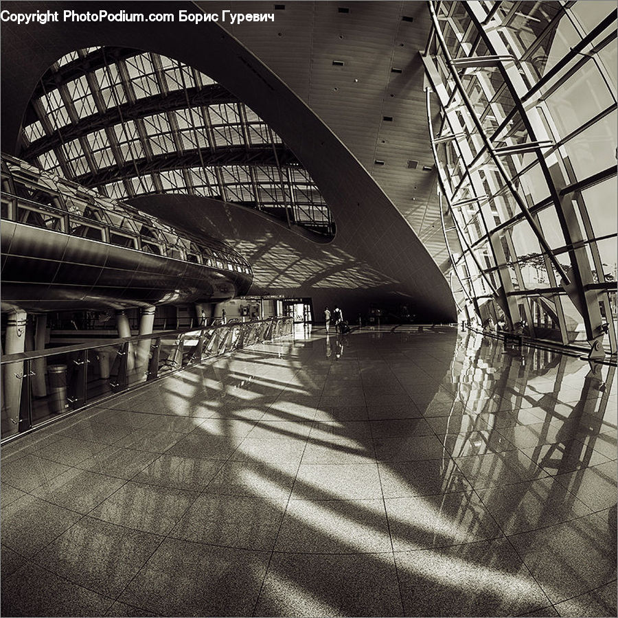 Banister, Handrail, Staircase, Subway, Train, Train Station, Vehicle