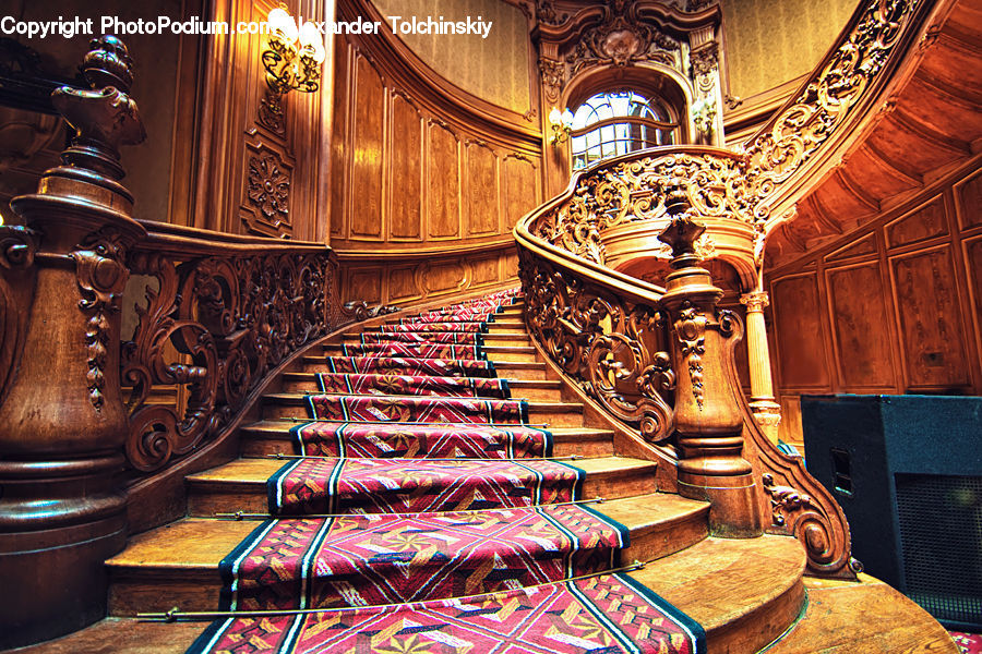 Carpet, Home Decor, Armor, Banister, Handrail, Quilt, Indoors