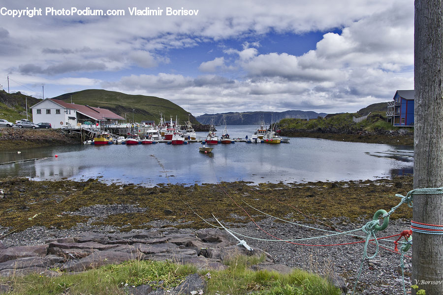 Harbor, Port, Waterfront, Coast, Cove, Outdoors, Sea