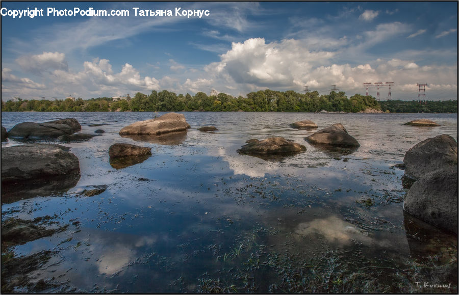 Rock, Coast, Outdoors, Sea, Water, Land, Marsh