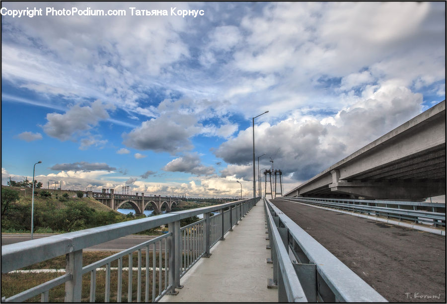 Boardwalk, Deck, Path, Sidewalk, Walkway, Road, Freeway