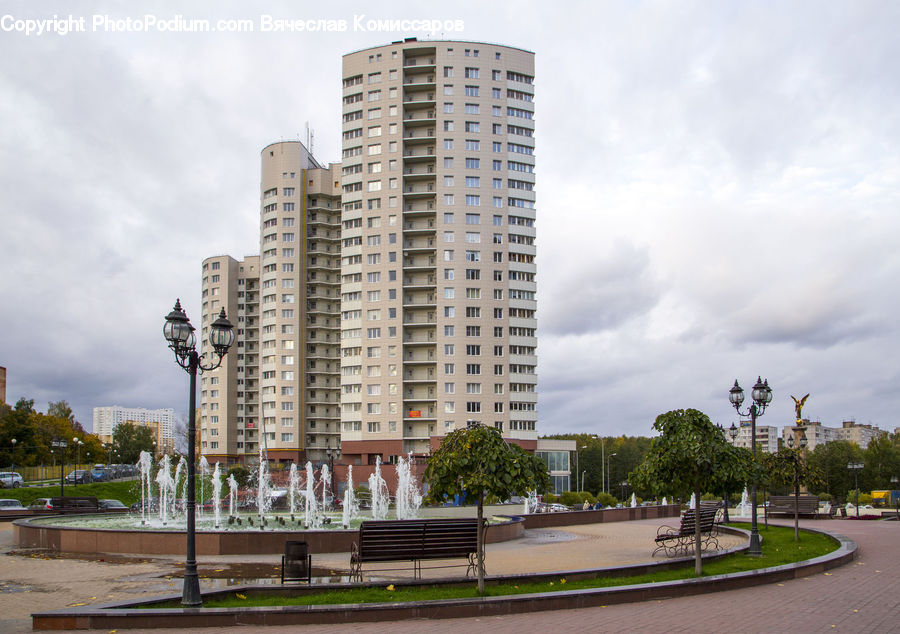 Building, Housing, Plant, Potted Plant, City, High Rise, Architecture