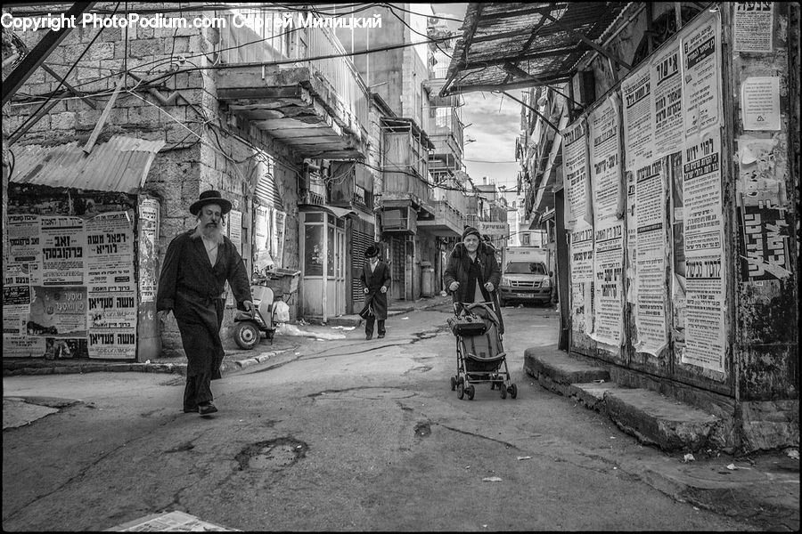 Human, People, Person, Alley, Alleyway, Road, Street
