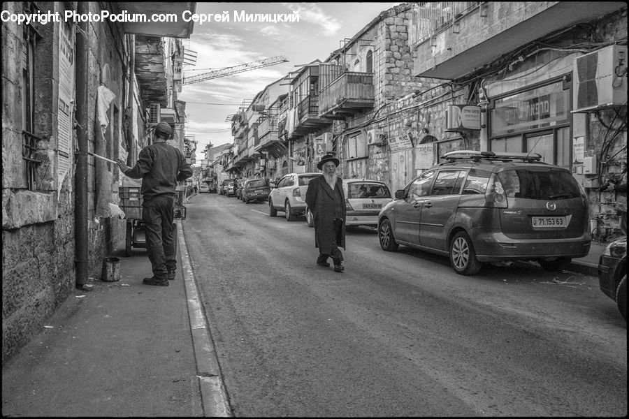 Human, People, Person, Car, Suv, Vehicle, Alley