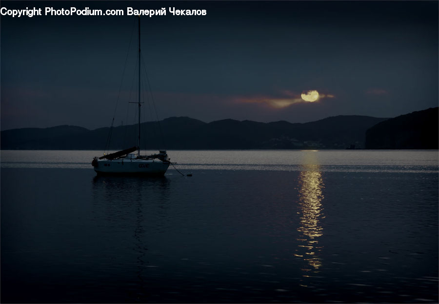 Boat, Yacht, Dinghy, Watercraft, Lake, Outdoors, Water
