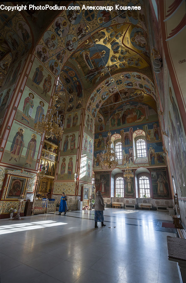 Altar, Architecture, Aisle, Corridor, Shrine, Temple, Worship