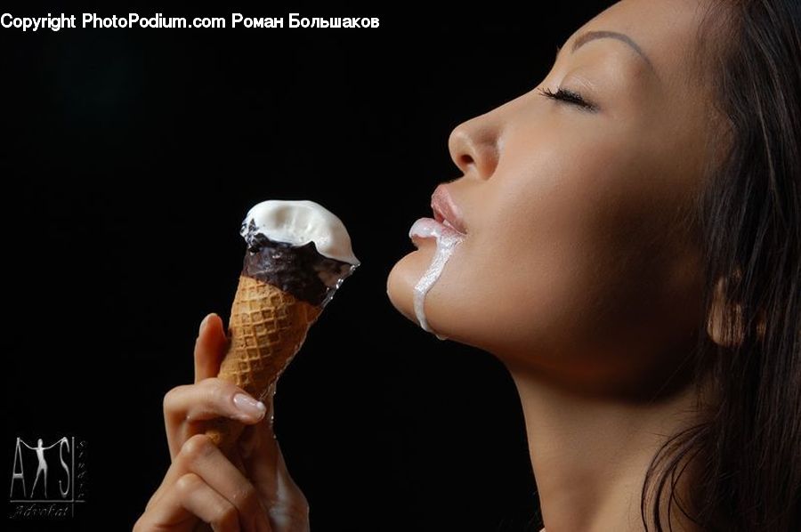 People, Person, Human, Cone, Cream, Creme, Dessert