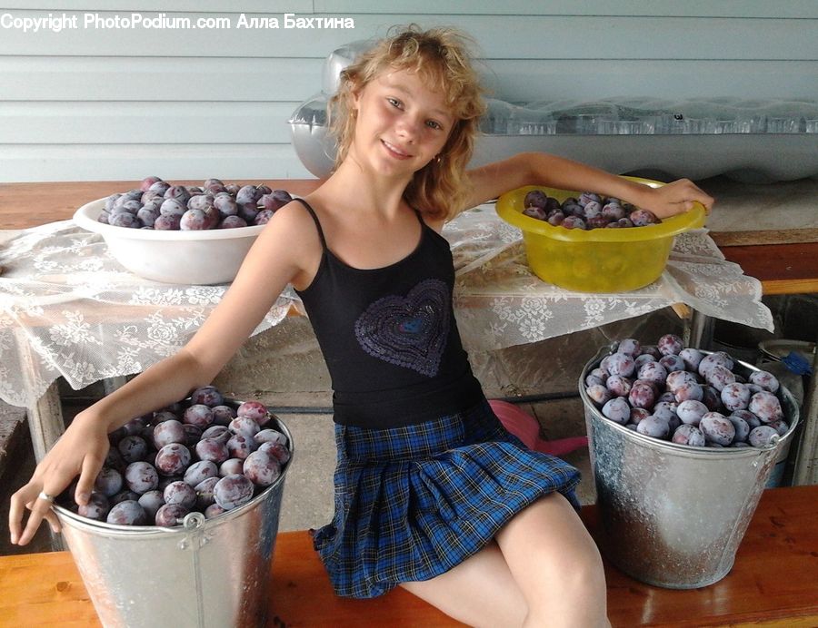 People, Person, Human, Blueberry, Fruit, Grapes, Plum