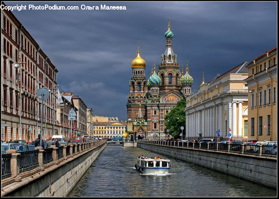 Architecture, Bell Tower, Clock Tower, Tower, Canal, Outdoors, River
