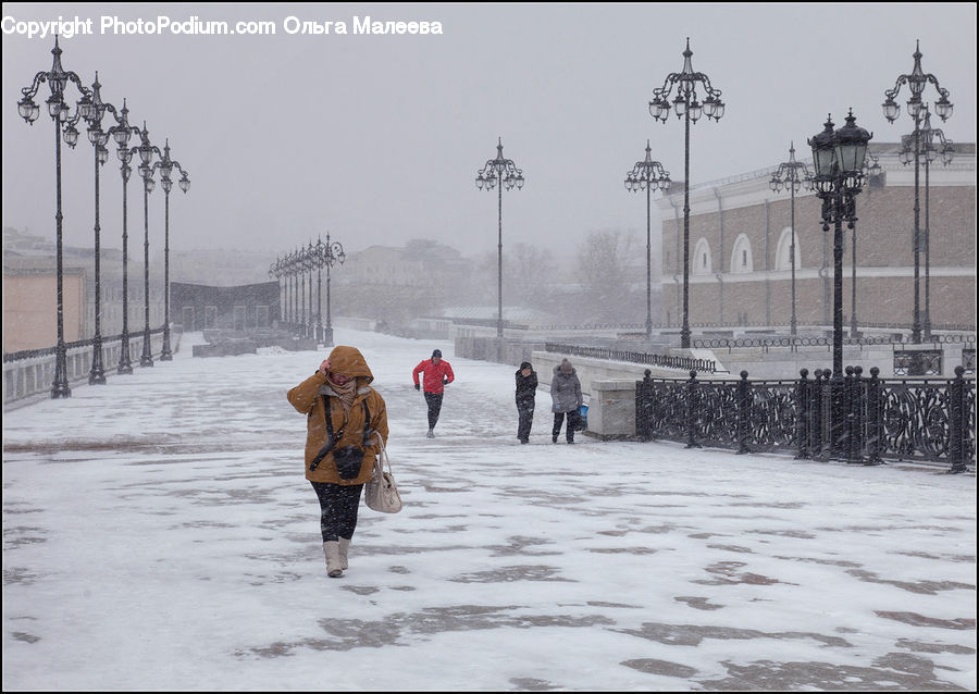 People, Person, Human, Blizzard, Outdoors, Snow, Weather