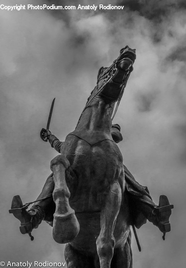 Art, Sculpture, Statue, Gargoyle, Anubis