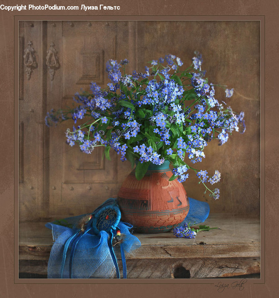Pot, Pottery, Plant, Potted Plant, Blossom, Flower, Lilac