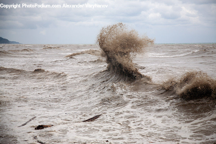 Beach, Coast, Outdoors, Sea, Water, Sea Waves, Dirt Road