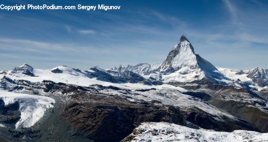 Arctic, Glacier, Ice, Mountain, Outdoors, Snow, Alps