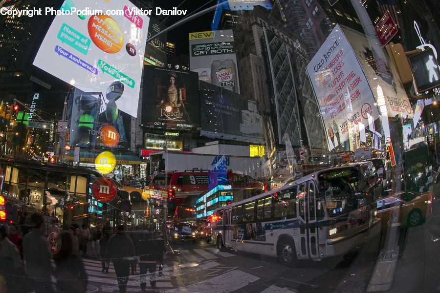 People, Person, Human, Bus, Double Decker Bus, Vehicle, City
