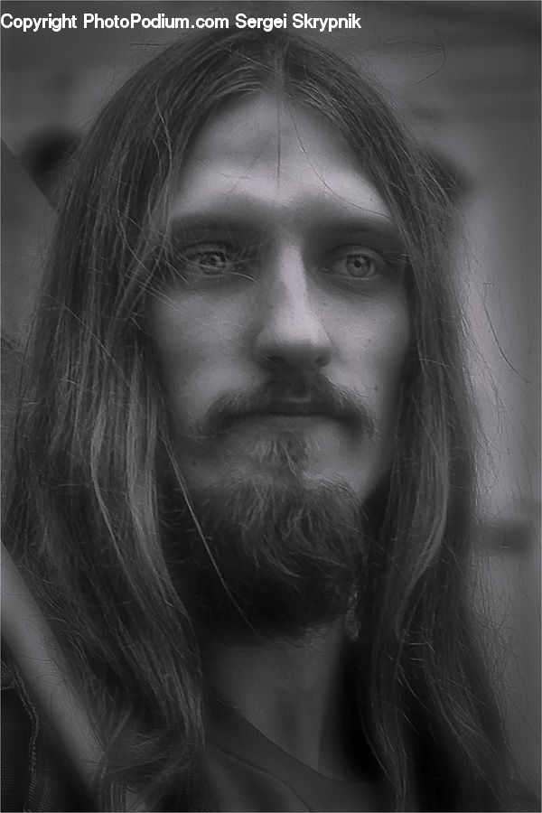 People, Person, Human, Portrait, Beard, Hair