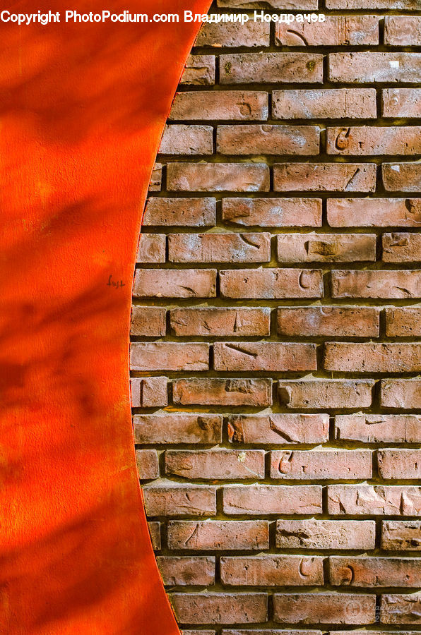 Brick, Fence, Wall, Rock, Cobblestone, Pavement, Walkway
