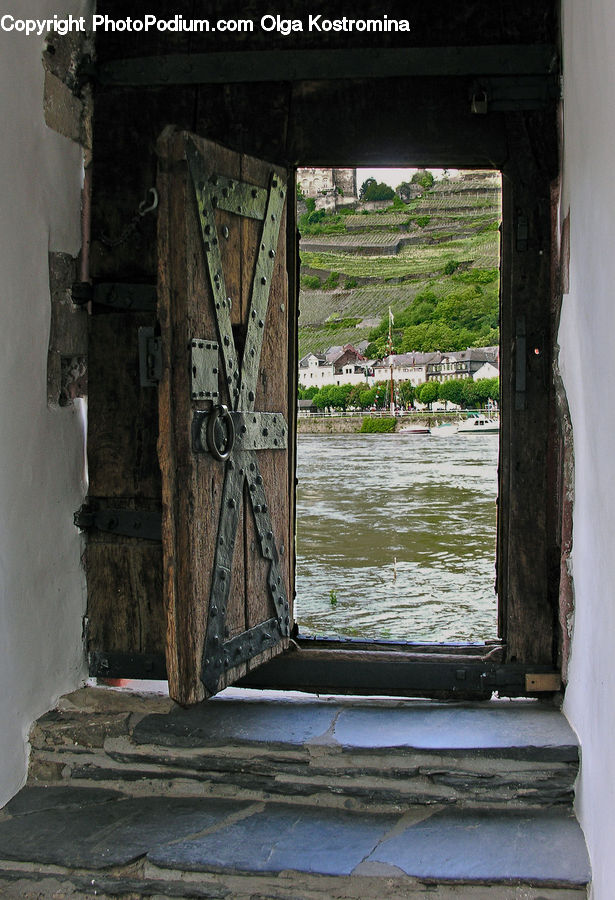 Window, Flagstone, Floor, Flooring, Crypt