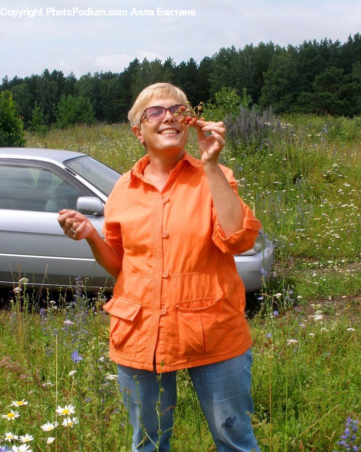 Human, People, Person, Automobile, Car, Vehicle, Field