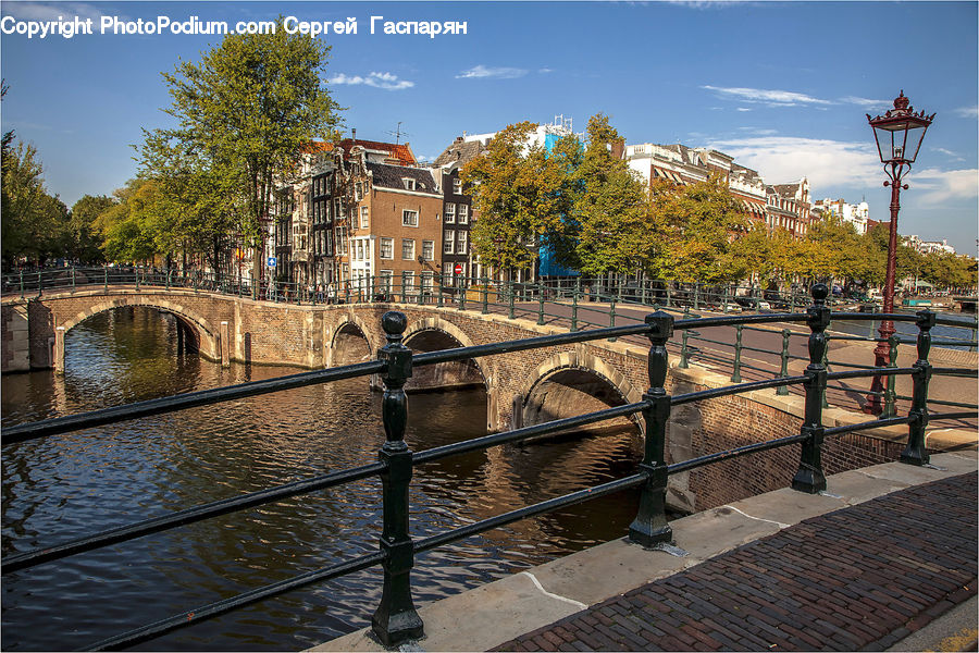 Canal, Outdoors, River, Water, Boardwalk, Deck, Path