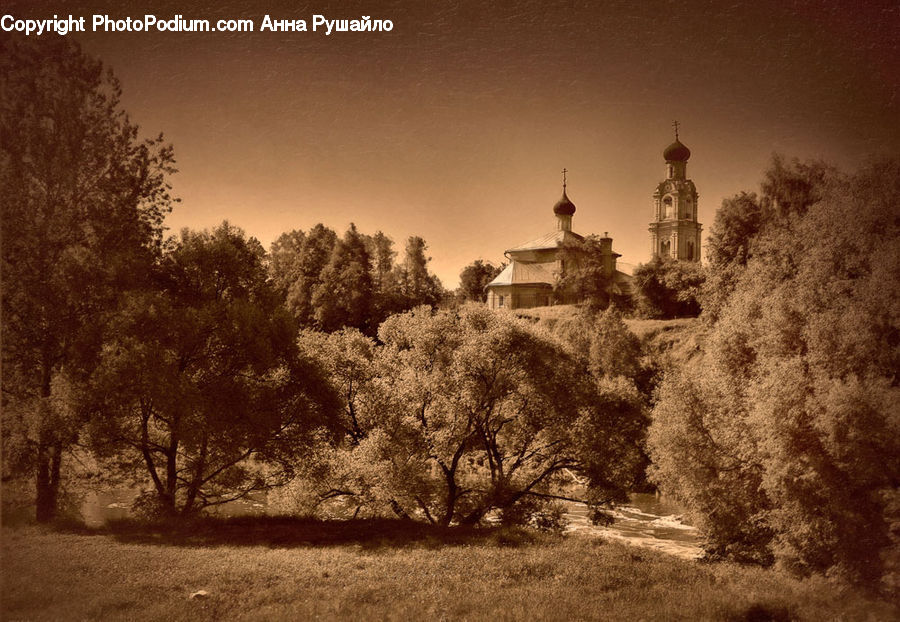 Architecture, Church, Worship, Castle, Fort, Housing, Monastery
