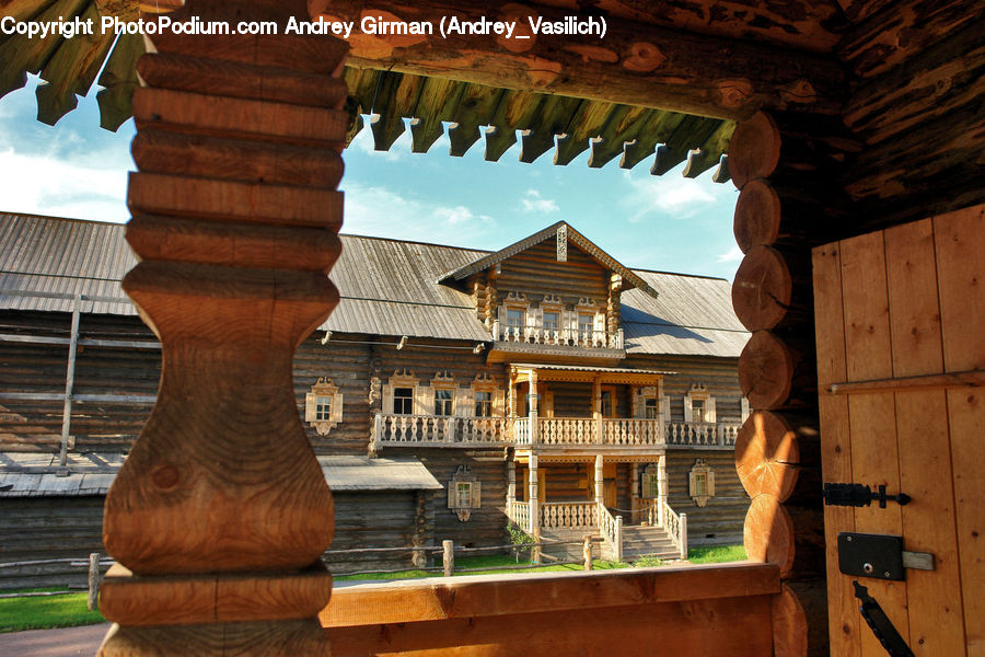 Building, Hut, Log Cabin, Shack, Plywood, Wood, Ancient Egypt