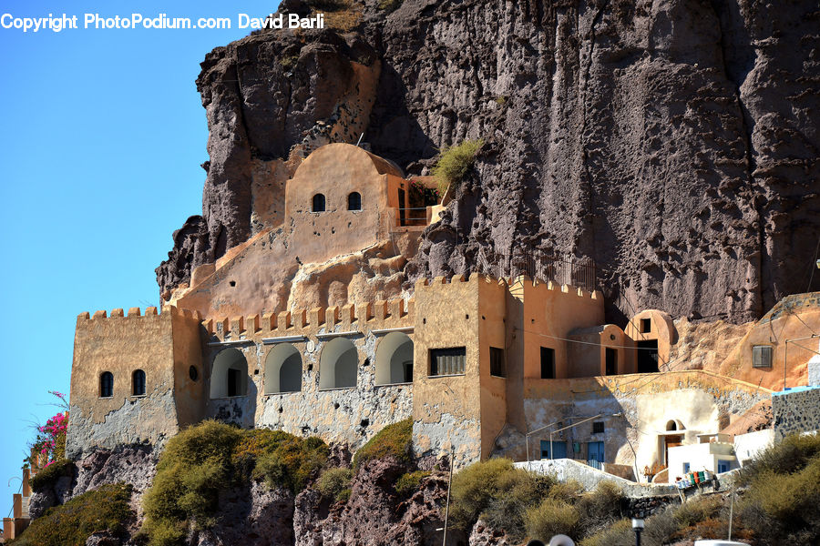 Architecture, Housing, Monastery, Castle, Fort, Hole, Ground